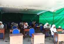 Tenda Darurat Jadi Arena, 18 Siswa MAN 1 Manggarai Bertarung di OMI
