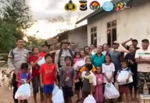 Polres Ngada Salurkan Bansos ke Warga Terpencil