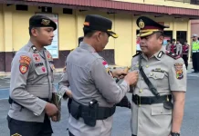 Polres Ngada Gelar Sertijab Dua Pejabat