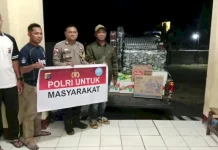 Polri Hadir hingga Pelosok, Salurkan Bantuan bagi Warga Terdampak di Desa Nao