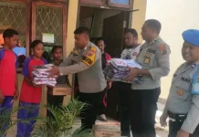 Pascagempa, Polsek Soa Bantu Perlengkapan Sekolah Anak