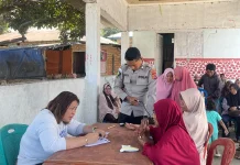 Pelayanan Medis Keliling Polres Ende Jangkau 43 Warga Pasca Gempa