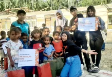 Trauma Healing Relawan Gesit Pulihkan Keceriaan Anak TK Santo Paulus Nangakeo