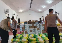 Polres Ende Terima Bantuan Logistik Gempa dari Polres TTU dan Komunitas Seniman