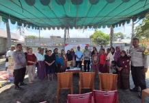 Minggu Kasih Polres Ende Serap Aspirasi Warga Mautapaga Pasca Gempa