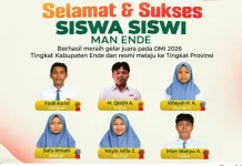 Jadi Juara Umum, Enam Murid MAN Ende Melaju ke OMI Sains Tingkat Propinsi NTT
