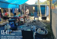 Penyintas Gempa Mauponggo Masih Bertahan di Tenda Mandiri