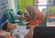 Harhubnas Ke-55, Dishub Ende Kumpulkan 33 Kantong Darah dalam Aksi Donor Darah
