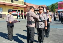 Wakapolres Ngada Dilantik, Kapolres Tekankan Soliditas