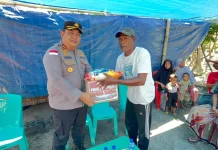 Polres Ende Salurkan Bantuan TTU untuk Warga Terdampak Gempa di Tetandara
