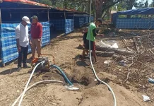MTsN Manggarai Timur Bor Sumur, Pastikan Kebutuhan Air Terpenuhi