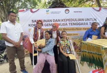 Kemensos Salurkan Bantuan Rp609 Juta bagi Penyintas Gempa NTT