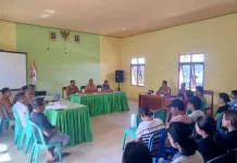 Bhabinkamtibmas Ajak Warga Waspada Gempa dan Jaga Kamtibmas