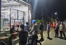 Patroli Malam Polres Flores Timur Jaga Kota Larantuka Tetap Kondusif