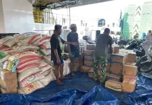 Satgas Gulbencal Perkuat Distribusi Bantuan ke Palue