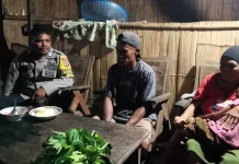Bhabinkamtibmas Pante Oa Ajak Warga Waspadai TPPO dan Hoaks