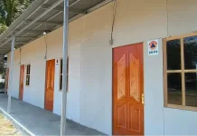 BNPB Bangun Lima Rumah Contoh Huntara di Sikka