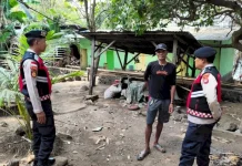 Patroli Sat Samapta Flores Timur Sambangi Warga dan Pelaku Usaha