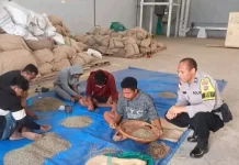 Bhabinkamtibmas Kelurahan Susu Sapa Warga Jaga Kamtibmas