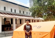 Pascagempa, Warga Lewumbangga Terima Bantuan Melalui Posko Keuskupan