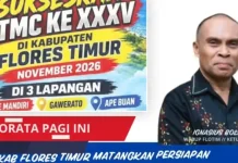 56 Tahun Berlalu, Flores Timur Kembali Jadi Tuan Rumah ETMC