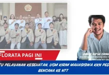 KKN UGM Perkuat Layanan Kesehatan di Manggarai Pasca Gempa Flores