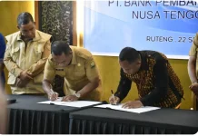 Pemkab Manggarai dan Bank NTT Teken Pinjaman Daerah Rp46 Miliar