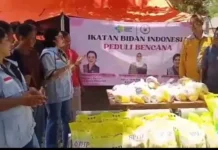 IBI Ende Salurkan Bantuan Sembako bagi Korban Gempa Flores