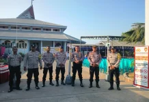 Sebanyak 173 Personel Gabungan Kawal Pentahbisan Sembilan Imam Baru di Ende