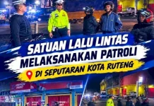 Masa Pemulihan Pasca Gempa, Satlantas Polres Manggarai Perkuat Patroli Malam
