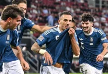 Yunani Kalahkan Jerman 1-0, Catat Kemenangan Bersejarah di Nations League