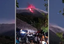 Pesta Kacang Lewohala Tetap Berlangsung di tengah Erupsi Lewotolok