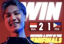 Timnas MLBB Indonesia Lolos Semifinal Asian Games 2026