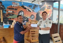 Rutan Ruteng Serahkan Premi Hasil Kerja kepada WBP Program SAE