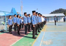 Hari Kesaktian Pancasila, Rutan Bajawa Kobarkan Semangat Persatuan