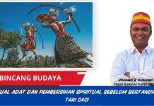 Golo Loni Perkuat Pelestarian Adat dan Tari Caci