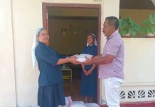DPC PDI Perjuangan Nagekeo Salurkan Bantuan ke Panti Asuhan Susteran Alma Boawae
