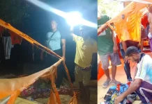 Posko Pengungsian Palue Terbakar, Keluarga Kehilangan Barang