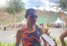 Pelari Asal Ende Pertahankan Gelar Juara Golo Mori Sunset Run