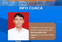 BMKG Prediksi Cuaca Sikka, Ende, Nagekeo Besok Kondusif