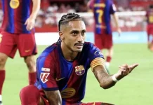 Raphinha Perpanjang Kontrak Barcelona hingga 2030