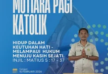 Yesus Ajak Umat Melampaui Hukum menuju Kasih Sejati
