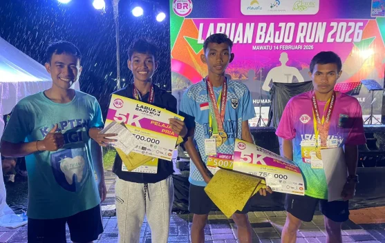 Atlet Bima dan NTT Dominasi Podium Labuan Bajo Run 2026