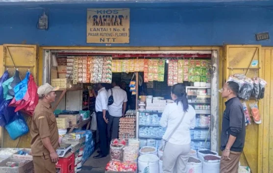 Satgas Pantau Harga Beras di Pasar Ruteng Manggarai