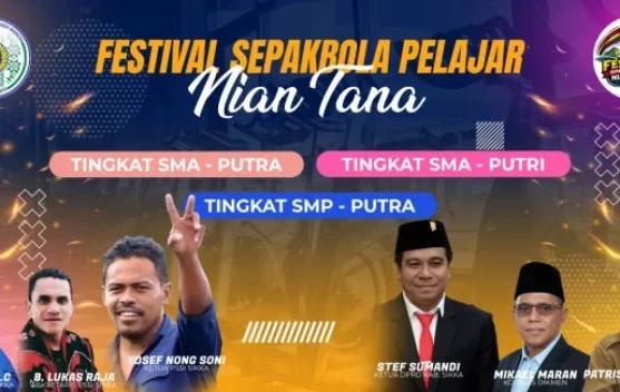 PSSI Sikka Gelar Festival Sepak Bola Pelajar