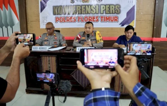 Polres Flotim Tahan Tersangka Kasus Persetubuhan Anak