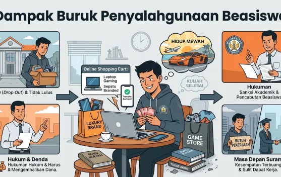 Penyalahgunaan Beasiswa Cederai Integritas Mahasiswa