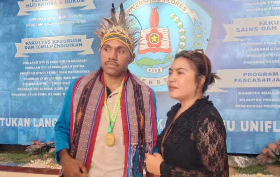 UKM Boxing Uniflor Cetak Juara, Kison Kogoya Bidik Prestasi Internasional