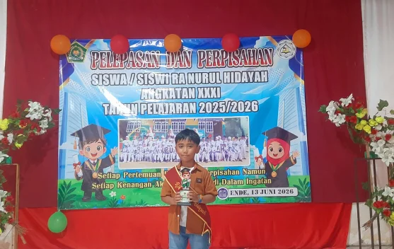 Momen Perpisahan RA Nurul Hidayah, Siswa Berjanji Tak Lupakan Guru dan Sahabat