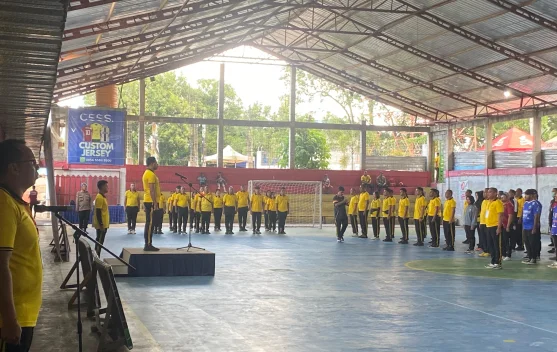 25 Tim Bersaing di Turnamen Futsal Kapolres Ende, Sambut Hari Bhayangkara ke-80